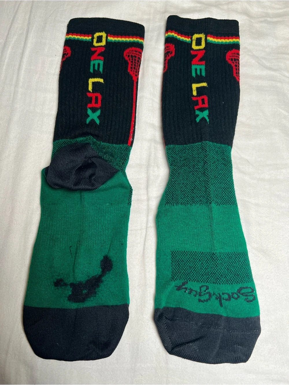 🎉5/$25 Bob Marley Lacrosse Socks